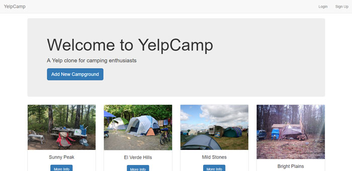 Thumbnail for YelpCamp